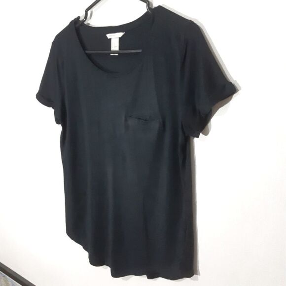 H&M Basics Black Tshirt - Picture 2 of 5